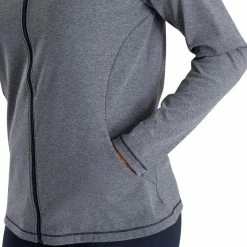 FootJoy Women's Full-Zip Hoodie -Golf Clubs Shop footjoy womens full zip hoodie navy heather 04 21932.1676597314
