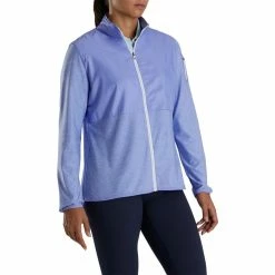 FootJoy Women's Full-Zip Space Dye Mid-Layer -Golf Clubs Shop footjoy womens full zip space dye mid layer violet 02 91784.1676589989