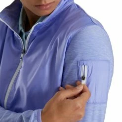 FootJoy Women's Full-Zip Space Dye Mid-Layer -Golf Clubs Shop footjoy womens full zip space dye mid layer violet 04 69359.1676591177