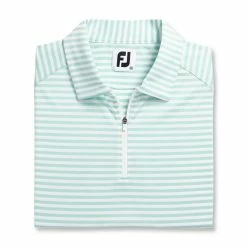 FootJoy Women's Heather Stripe Polo -Golf Clubs Shop footjoy womens heather stripe polo aquamarine 05 94232.1631901194
