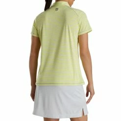 FootJoy Women's Heather Stripe Polo -Golf Clubs Shop footjoy womens heather stripe polo citrus 03 97080.1631901194