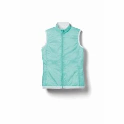 FootJoy Women's Insulated Reversible Vest -Golf Clubs Shop footjoy womens insulated reversible vest white aquamarine 02 42400.1633109905
