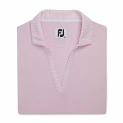 FootJoy Women's Open Placket Sleeveless Polo -Golf Clubs Shop footjoy womens open placket sleeveless polo pink 04 01860.1673285466