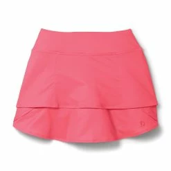 FootJoy Women's Performance Layered Skort -Golf Clubs Shop footjoy womens performance layered skort bright coral 01 00454.1676595643
