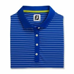 FootJoy Women's Sleeveless Pinstripe Polo -Golf Clubs Shop footjoy womens sleeveless pinstripe polo cobalt 05 60469.1633122943