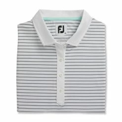 FootJoy Women's Sleeveless Pinstripe Polo -Golf Clubs Shop footjoy womens sleeveless pinstripe polo white 05 60858.1633122943