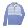 FootJoy Women's Watercolor Half-Zip Mid-Layer -Golf Clubs Shop footjoy womens watercolor half zip mid layer violet 01 31089.1676586298