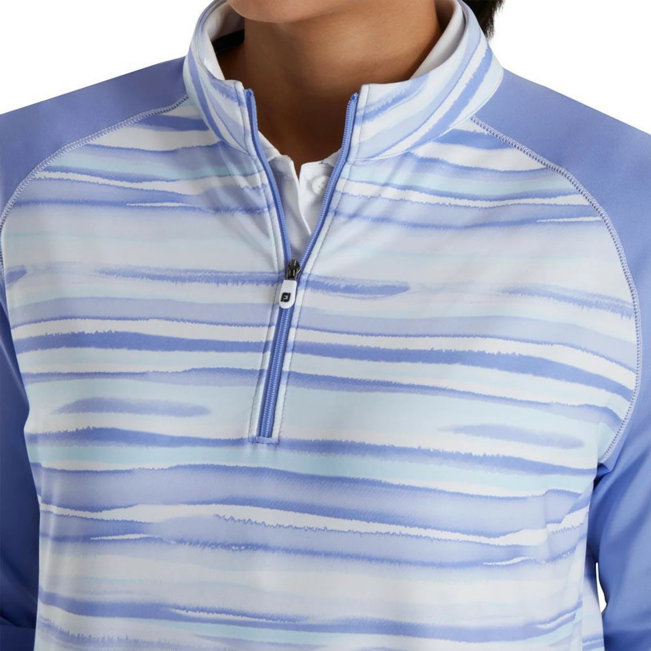 FootJoy Women's Watercolor Half-Zip Mid-Layer 7 FootJoy Women's Watercolor Half-Zip Mid-Layer - Image 7