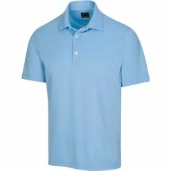 Greg Norman Freedom Micro Pique Polo -Golf Clubs Shop greg norman freedom micro pique polo coastal blue 01 82551.1644421440