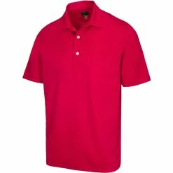 Greg Norman Freedom Micro Pique Polo -Golf Clubs Shop greg norman freedom micro pique polo cranberry 01 21295.1638564522