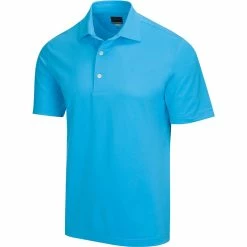 Greg Norman Freedom Micro Pique Polo -Golf Clubs Shop greg norman freedom micro pique polo riviera blue 01 81551.1638564524