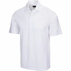 Greg Norman Freedom Micro Pique Polo -Golf Clubs Shop greg norman freedom micro pique polo white 01 03796.1638564522