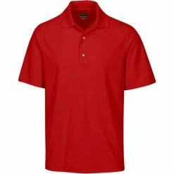Greg Norman Protek Micro Pique Polo -Golf Clubs Shop greg norman protek micro pique polo british red 01 85073.1632427108