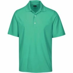 Greg Norman Protek Micro Pique Polo -Golf Clubs Shop greg norman protek micro pique polo jade 01 05919.1632427151