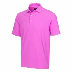 Greg Norman Protek Micro Pique Polo -Golf Clubs Shop greg norman protek micro pique polo light magenta 01 43785.1632427254
