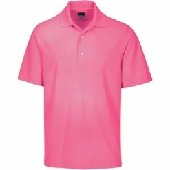 Greg Norman Protek Micro Pique Polo -Golf Clubs Shop greg norman protek micro pique polo pink isles 01 32279.1632427108
