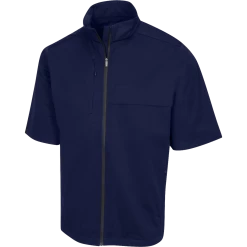 Greg Norman Weatherknit Short Sleeve Full-Zip Jacket 4 Greg Norman Weatherknit Short Sleeve Full-Zip Jacket -Golf Clubs Shop greg norman weatherknit short sleeve full zip jacket navy 01 83331.1642695382