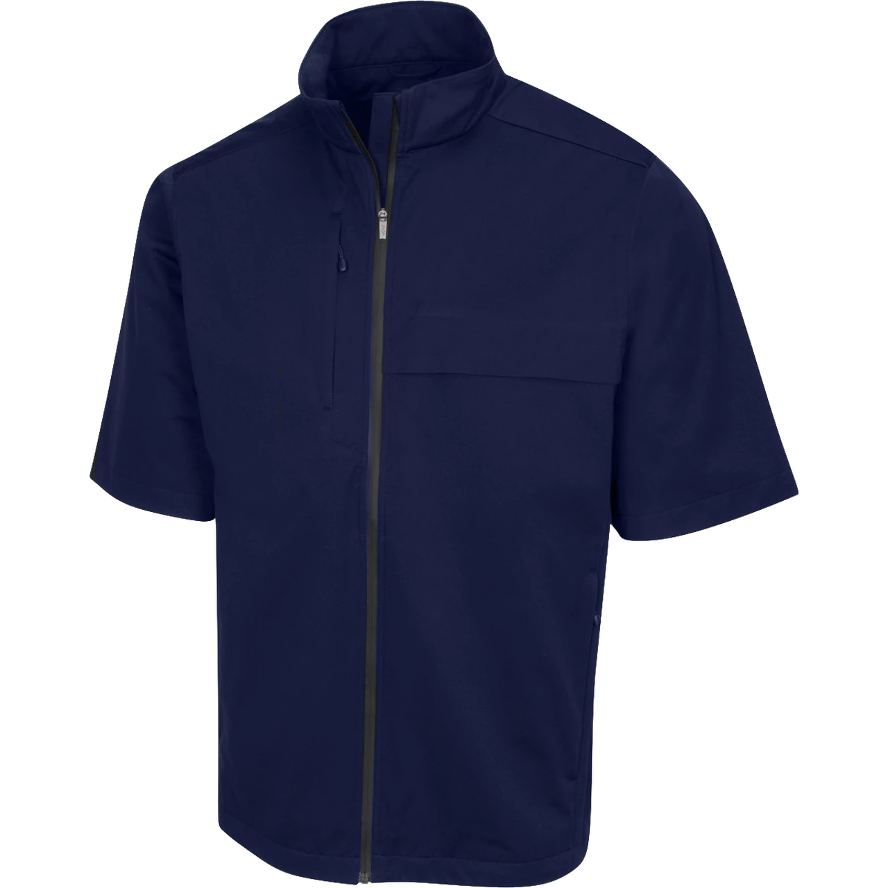 Greg Norman Weatherknit Short Sleeve Full-Zip Jacket 2 Greg Norman Weatherknit Short Sleeve Full-Zip Jacket - Image 2