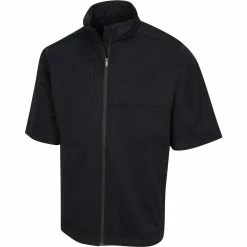Greg Norman Weatherknit Waterproof Short Sleeve Rain Jacket