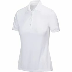 Greg Norman Women's 2Below Short Sleeve Polo -Golf Clubs Shop greg norman womens 2below short sleeve polo white 01 99418.1631907829