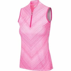 Greg Norman Women's 2Below Sleeveless Polo -Golf Clubs Shop greg norman womens 2below sleeveless polo paradise 01 27112.1659042479