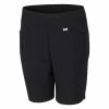 Greg Norman Women's Pull-On Stretch Shorts -Golf Clubs Shop greg norman womens pull on stretch short black 01 58565.1633375074
