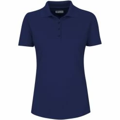 Greg Norman Women's Short Sleeve Protek Micro Pique Polo -Golf Clubs Shop greg norman womens short sleeve protek micro pique polo navy 01 82144.1633463944