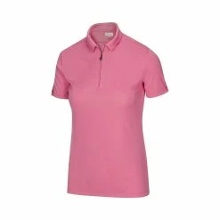 Greg Norman Women's Zip Polo 12 Greg Norman Women's Zip Polo -Golf Clubs Shop greg norman womens zip polo coral guava 01 03355.1644418951