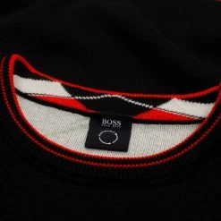 Hugo Boss Ritom Sweater -Golf Clubs Shop hugo boss ritom sweater black 03 55362.1636975106