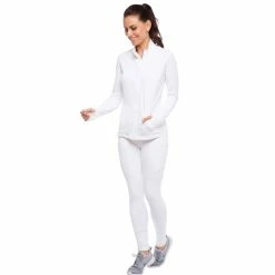 IBKUL Performance Leggings -Golf Clubs Shop ibkul performance leggings white 01 05295.1633117371