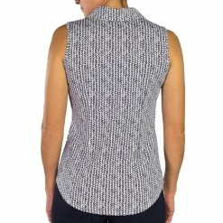 Jofit Sleeveless Polo - Herringbone -Golf Clubs Shop jofit sleeveless polo herringbone herringbone 02 71593.1633543820