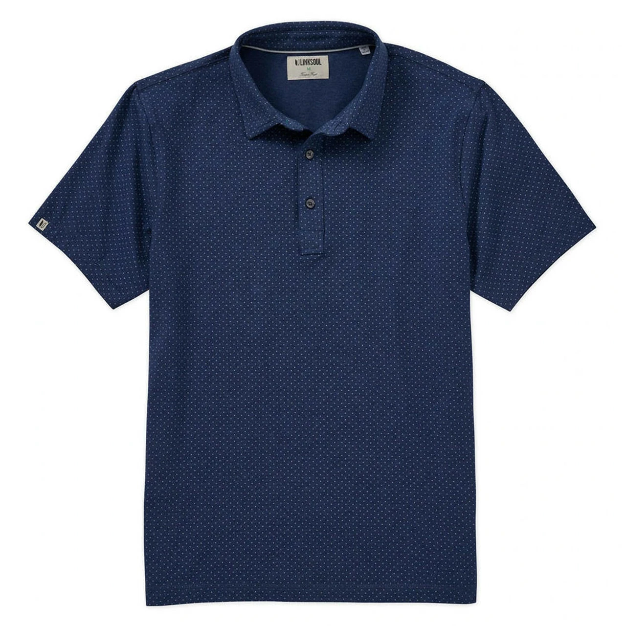 Linksoul Anza Dot Print Polo 3 Linksoul Anza Dot Print Polo - Image 3