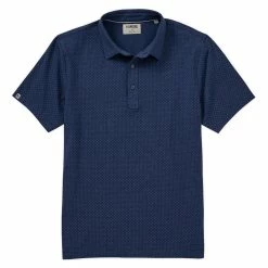 Linksoul Anza Dot Print Polo 24 Linksoul Anza Dot Print Polo -Golf Clubs Shop linksoul anza dot print polo faded navy 01 95367.1676586636