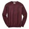 Linksoul Cotton Cashmere Crew Sweater -Golf Clubs Shop linksoul cotton cashmere crew sweater bordeaux heather 01 04129.1632855241