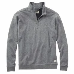 Linksoul Double-Knit 1/4 Zip -Golf Clubs Shop linksoul double knit 1 4 zip heather grey 01 09595.1644244992