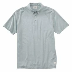 Linksoul Hybrid Oxford Polo -Golf Clubs Shop linksoul hybrid oxford polo blue slate 01 65009.1676595466