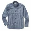 Linksoul The Redford Shirt -Golf Clubs Shop linksoul the redford shirt chambray blue 01 34683.1636743970