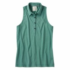Linksoul Women's Cotton Sleeveless Polo 10 Linksoul Women's Cotton Sleeveless Polo -Golf Clubs Shop linksoul womens cotton sleeveless polo agave 01 73662.1633458737