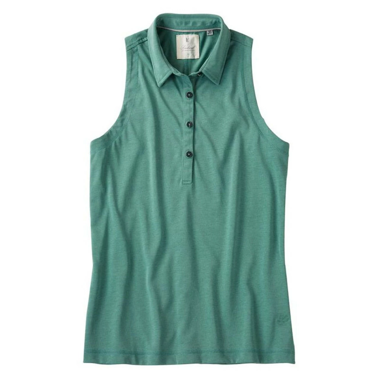 Linksoul Women's Cotton Sleeveless Polo 5 Linksoul Women's Cotton Sleeveless Polo - Image 5