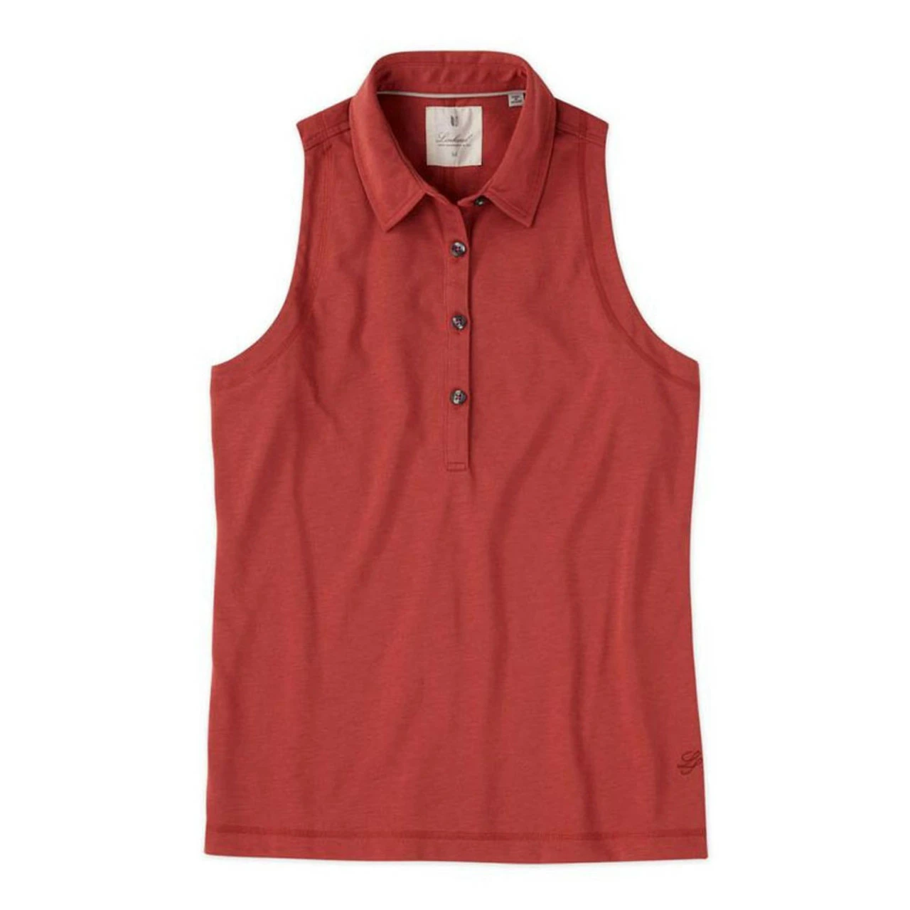 Linksoul Women's Cotton Sleeveless Polo 4 Linksoul Women's Cotton Sleeveless Polo - Image 4