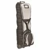 Longridge Tour Deluxe Roller Golf Travel Cover -Golf Clubs Shop longridge tour deluxe roller travel cover black silver
