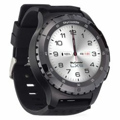 SkyCaddie LX5C GPS Smart Golf Watch -Golf Clubs Shop lx5c front left angle analogclock 02