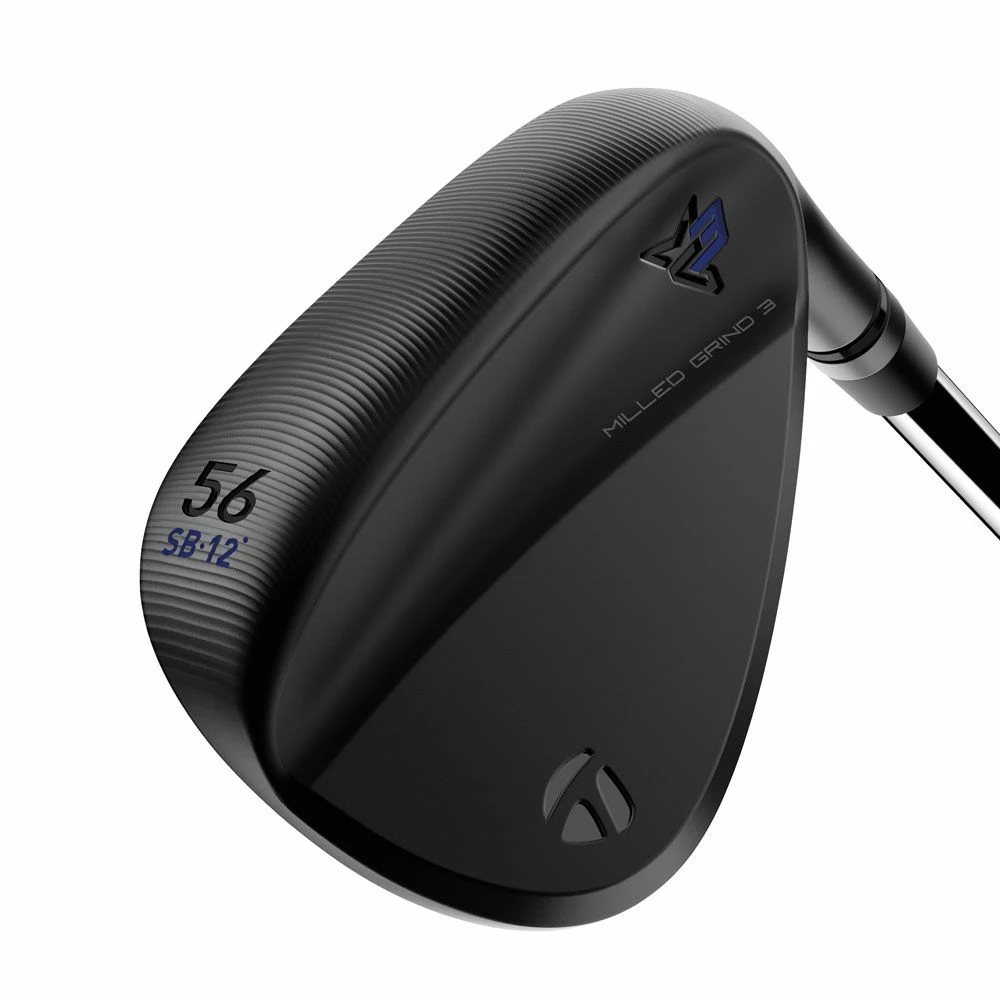 TaylorMade Milled Grind 3 Black Golf Wedge 2 TaylorMade Milled Grind 3 Black Golf Wedge - Image 2