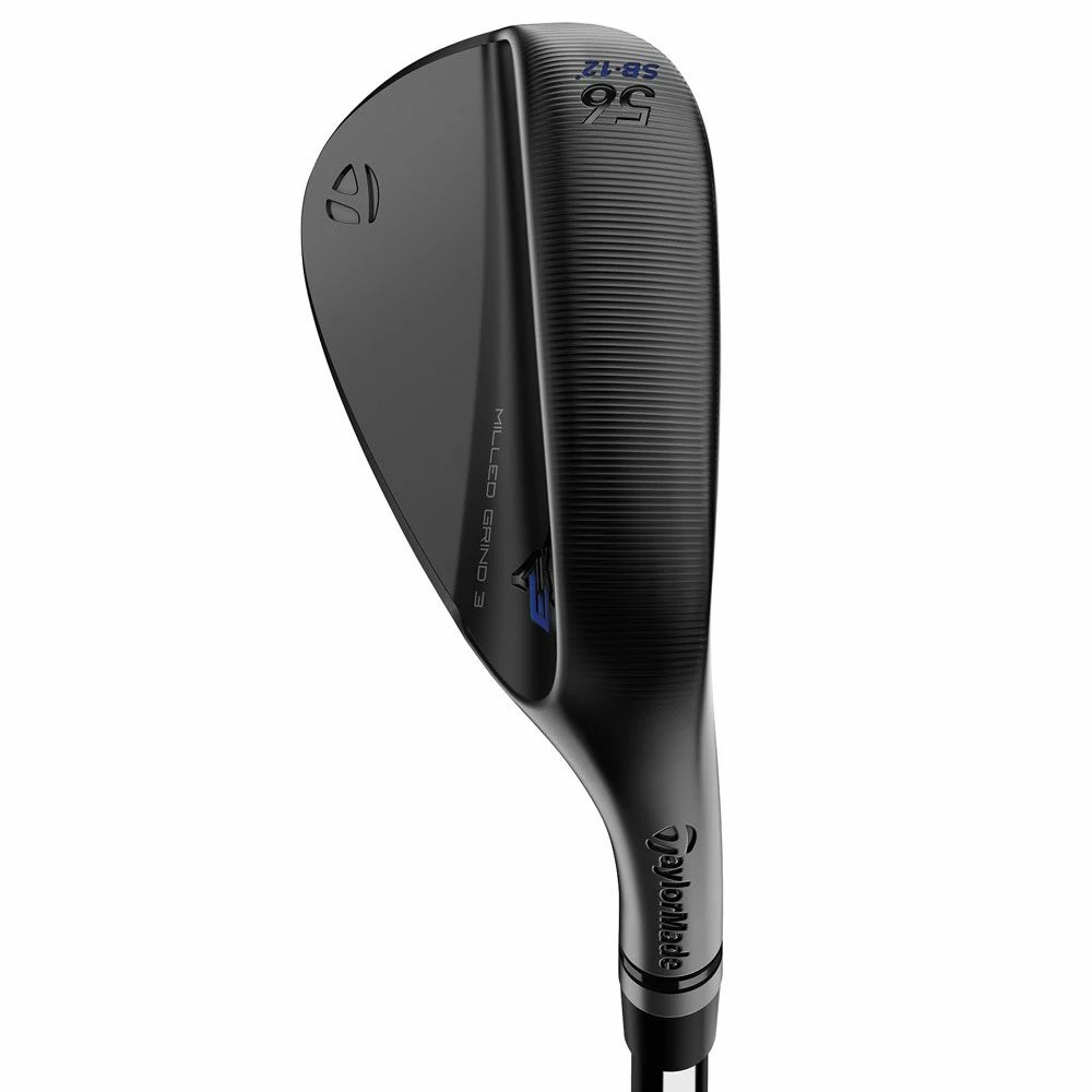TaylorMade Milled Grind 3 Black Golf Wedge 5 TaylorMade Milled Grind 3 Black Golf Wedge - Image 5