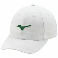 Mizuno Tour Adjustable Lightweight Hat -Golf Clubs Shop mizuno tour adjustable lightweight hat white green 01 66101.1636977022