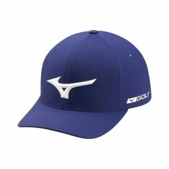 Mizuno Tour Delta Fitted Hat -Golf Clubs Shop mizuno tour delta fitted hat royal 01 72580.1636983918