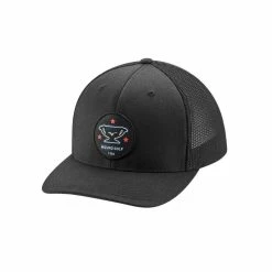 Mizuno Victory Patch Hat -Golf Clubs Shop mizuno victory patch hat black 01 46198.1636663103