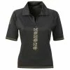 Nancy Lopez Attract Short Sleeve Polo -Golf Clubs Shop nancy lopez attract short sleeve polo black 01 69273.1633540499