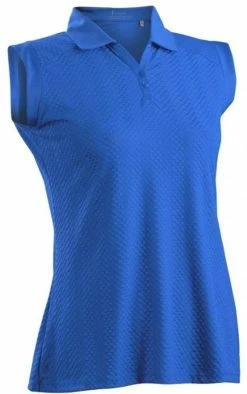 Nancy Lopez Grace Sleeveless Polo -Golf Clubs Shop nancy lopez grace sleeveless polo blue bird 01 29548.1633541706