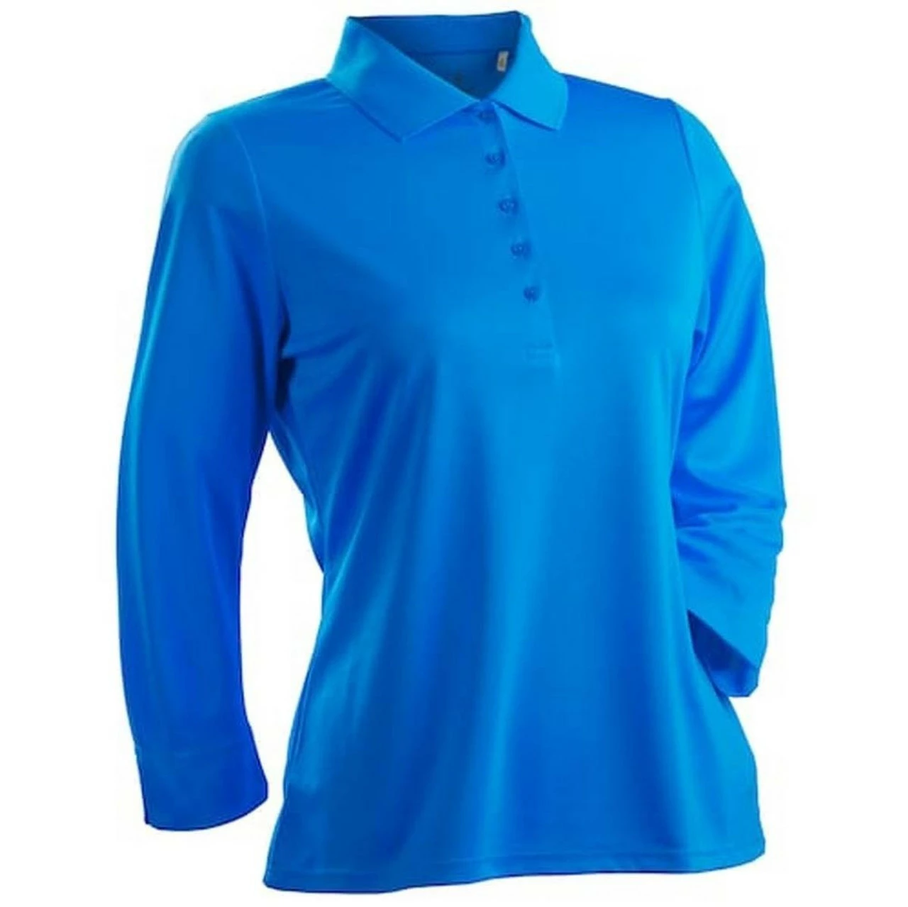 Nancy Lopez Luster 3/4 Sleeve Polo 5 Nancy Lopez Luster 3/4 Sleeve Polo - Image 5